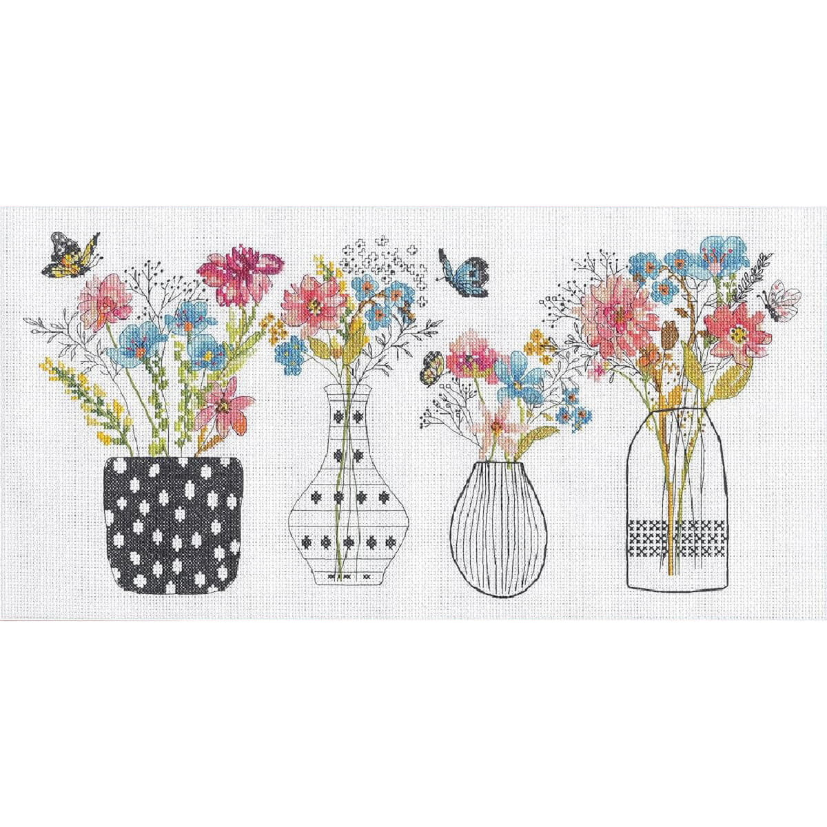Dimensions counted cross stitch kit "Wildflower...