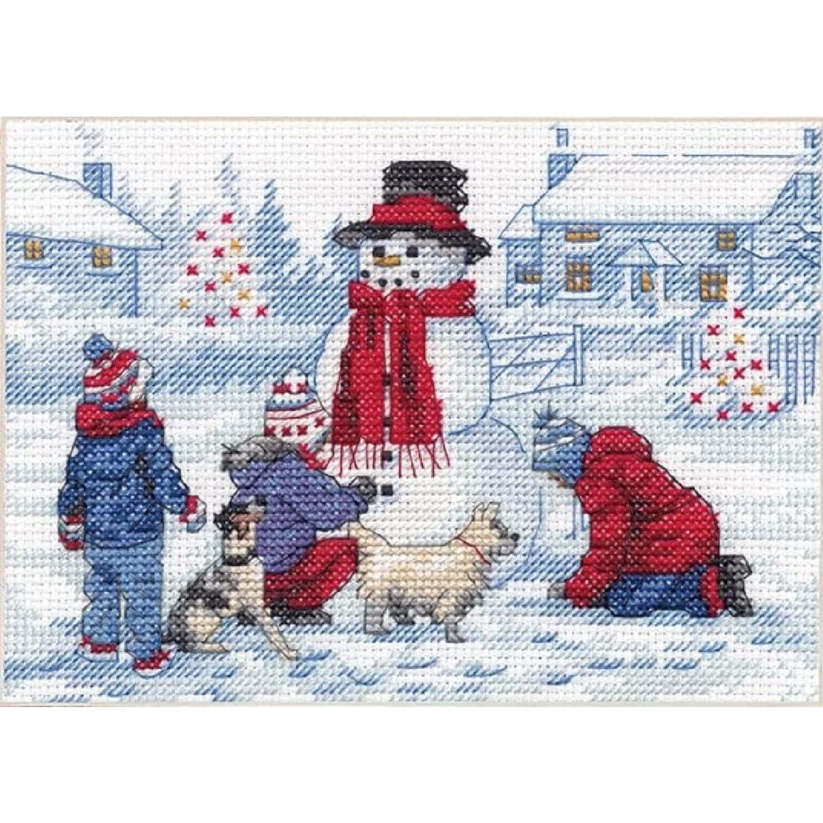 Dimensions counted cross stitch kit "Building a...