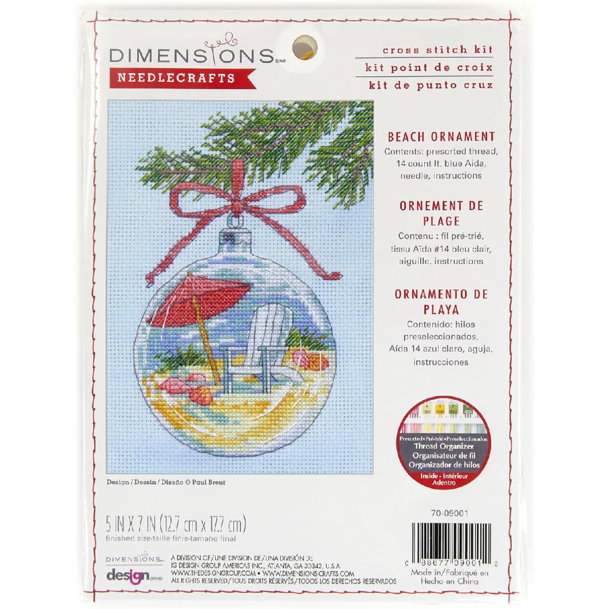 Dimensions counted cross stitch kit "Beach...