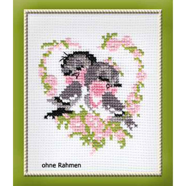 Riolis counted cross stitch Kit First Love, DIY