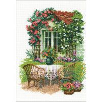 Riolis counted cross Stitch "Morning in the Country", counted, DIY