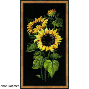 Riolis Kreuzstich-Set "Sonnenblumen",...
