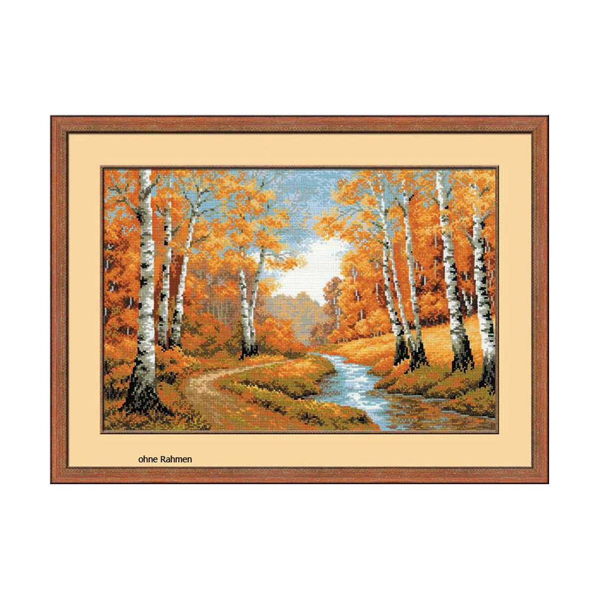 Riolis counted cross stitch Kit The Golden Grove, DIY