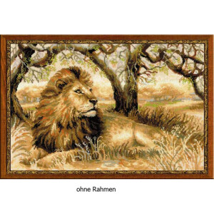 Riolis counted cross stitch Kit King of Beasts, DIY