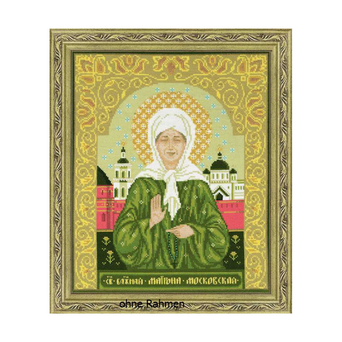 Riolis counted cross stitch Kit Saint Blessed Matrona of...