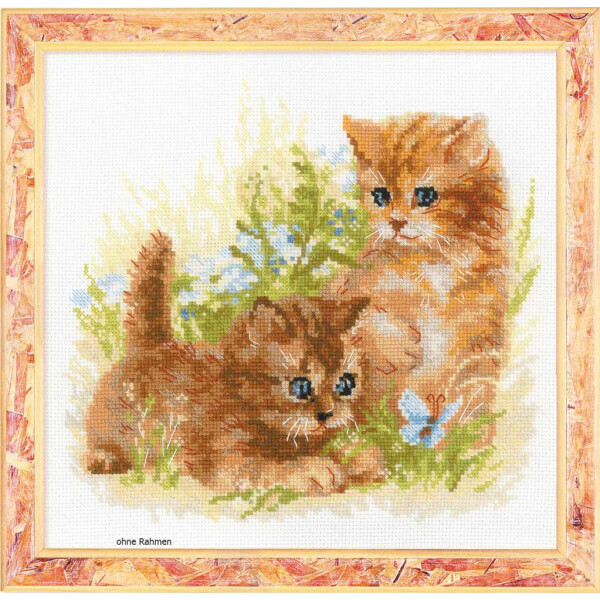 Riolis counted cross stitch Kit Childs Play, DIY