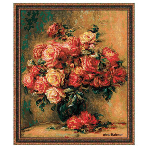 Riolis counted cross stitch Kit Bouquet of Roses after...