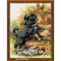 Riolis counted cross stitch Kit On the Holiday, DIY