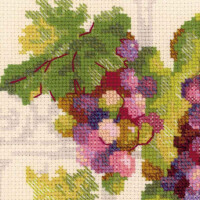 Riolis counted cross stitch Kit Grapevine, DIY