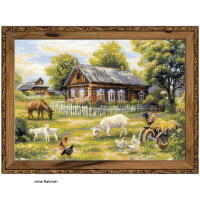 Riolis counted cross stitch Kit Afternoon in the Country, DIY