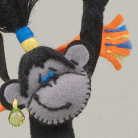Riolis cross stitch kit "Charming Monkey", counted, DIY