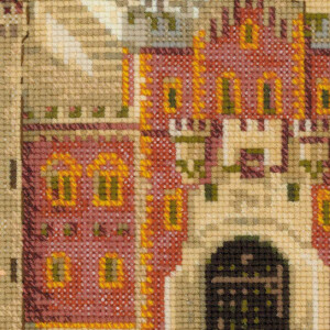 Набор для вышивания крестом Риолис "Замок Нойшванштайн", счетная схема