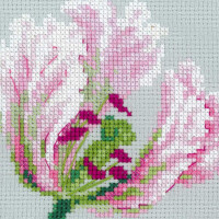 Riolis Kreuzstich-Set "Frühling Tulpen", Zählmuster