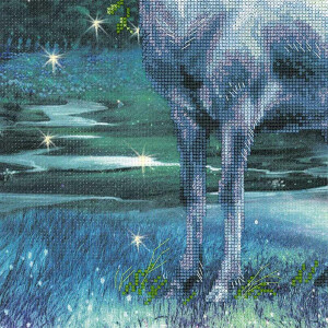 Counted Cross Stitch Kit RIOLIS 0043 PT "White Deer"