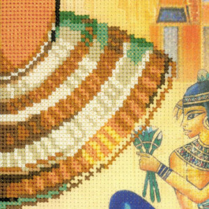 Riolis counted cross stitch Kit Cleopatra, DIY