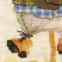 Riolis counted cross stitch Kit Welcome!, DIY