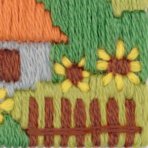 Набор для вышивания крестом Риолис "Сад", счетная схема