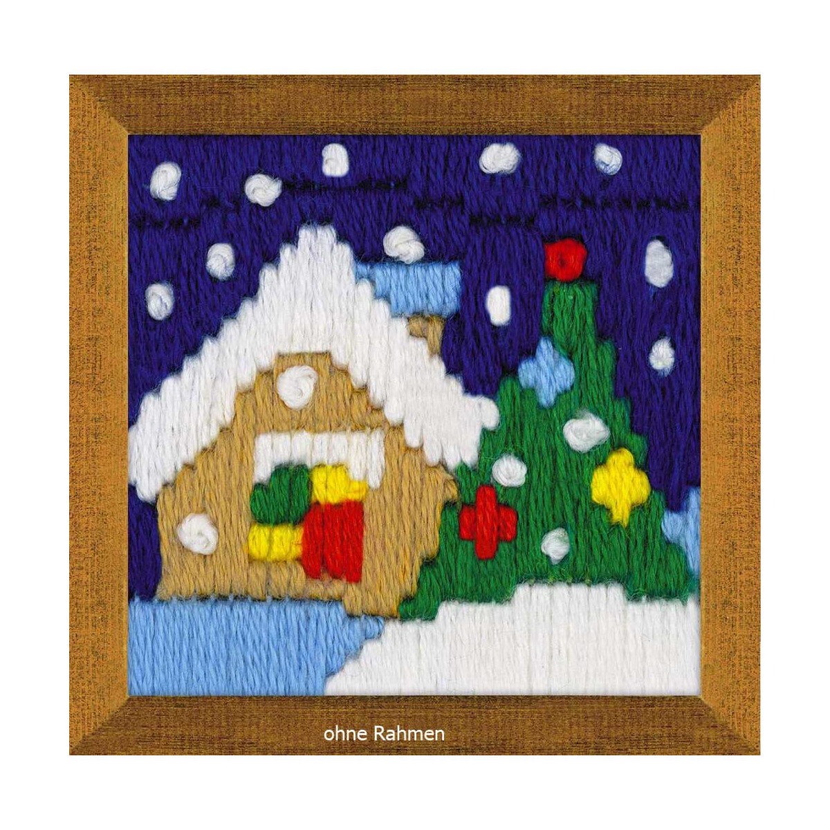 Riolis counted cross stitch Kit Christmas Eve, DIY