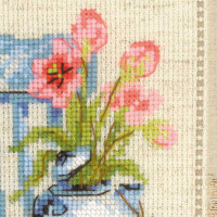 Набор для вышивания крестом Риолис "Сад. Весна", счетная схема