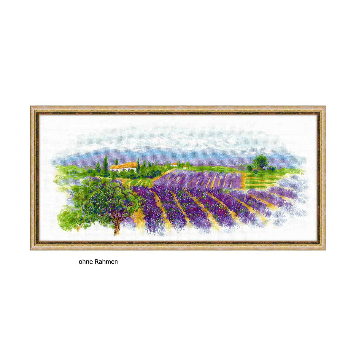 Riolis counted cross stitch Kit Blooming Provence, DIY