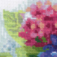 Riolis counted cross stitch Kit Hydrangea, DIY