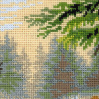 Riolis counted cross stitch Kit Forest Hostess, DIY