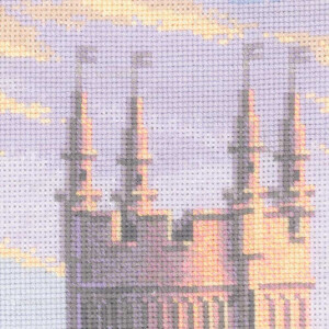Riolis counted cross stitch Kit Swallows Nest, DIY