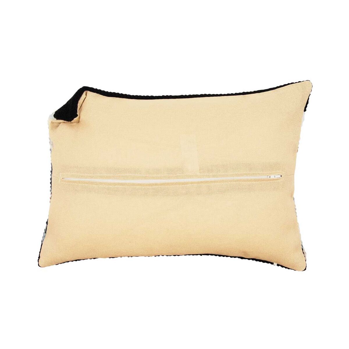 Vervaco Cushion back with zipper 45 x 35 cm, ecru, DIY