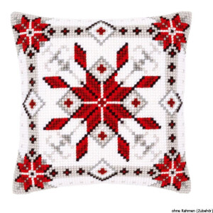 Подушка для вышивания крестом Vervaco "Ледяной...