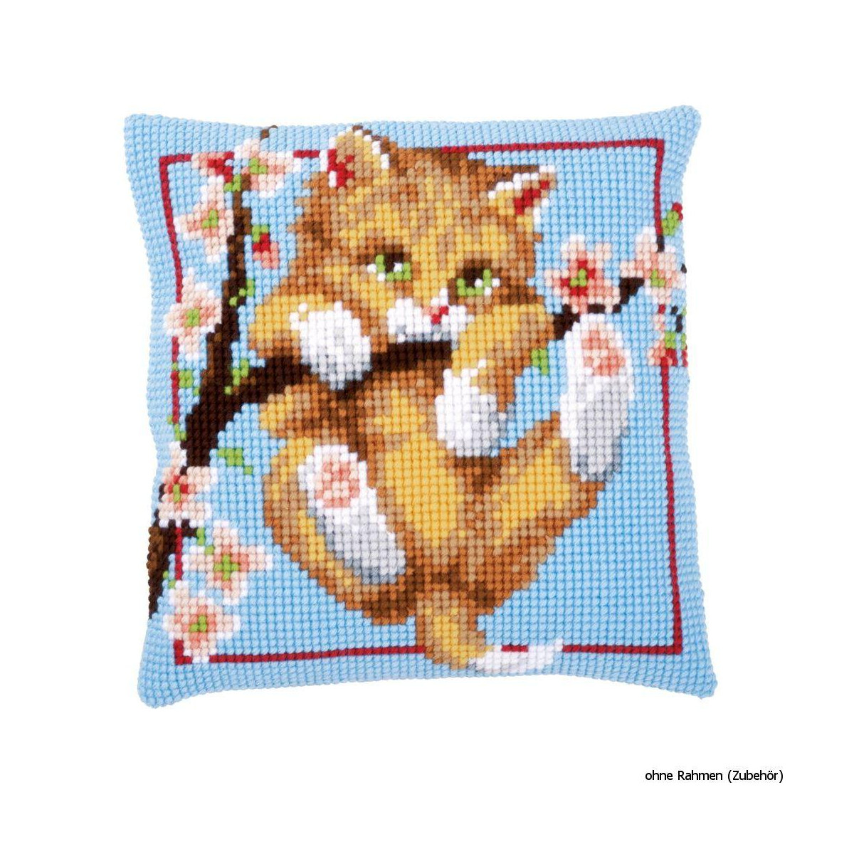 Vervaco stamped cross stitch kit cushion Hanging, DIY