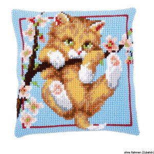 Vervaco stamped cross stitch kit cushion Hanging, DIY