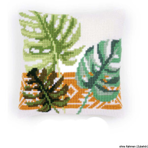 Vervaco stamped cross stitch kit cushion Botanical...