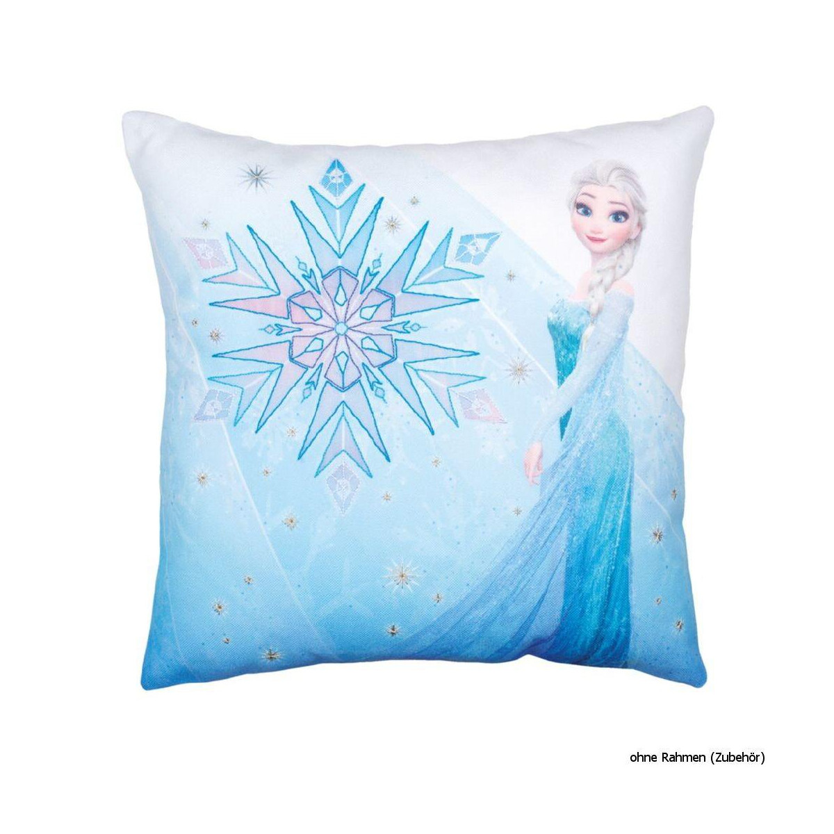 Vervaco printed cushion cover stitch kit Disney Elsa, DIY