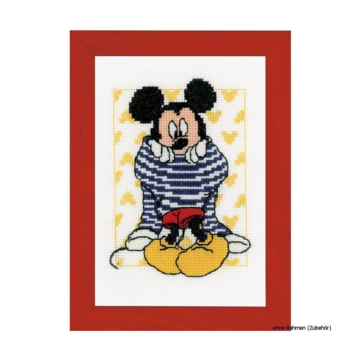 Vervaco Counted cross stitch kit DisneyMickey gets...