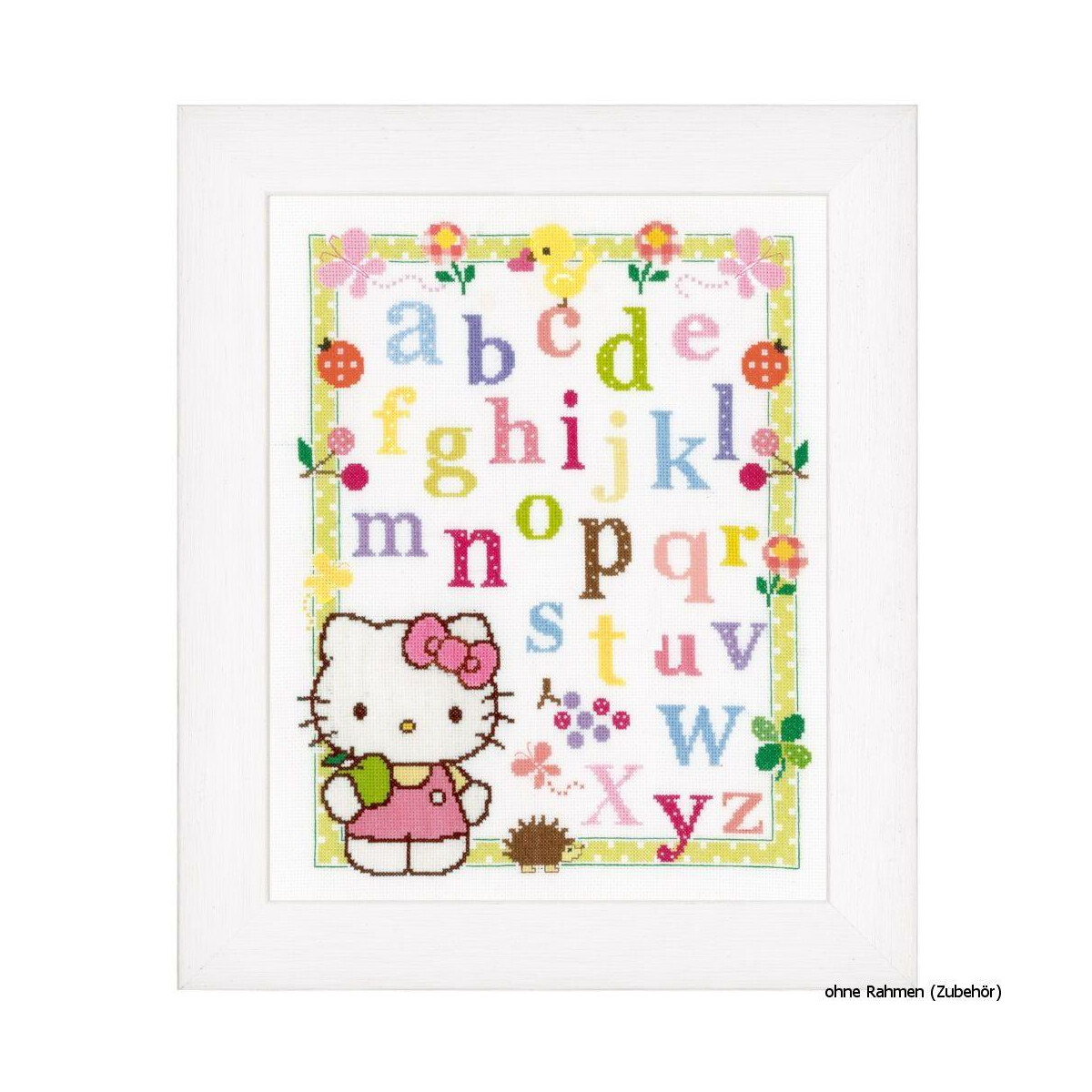 Vervaco Counted cross stitch kit Hello Kitty Learning...