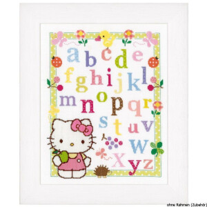 Vervaco Counted cross stitch kit Hello Kitty Learning...