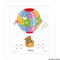 Vervaco набор для вышивания счетный крест "Полет на воздушном шаре