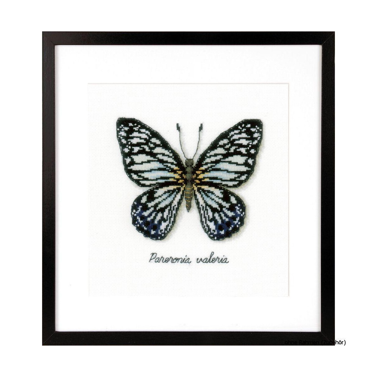 Vervaco borduurpakket telpatroon "blauwe vlinder