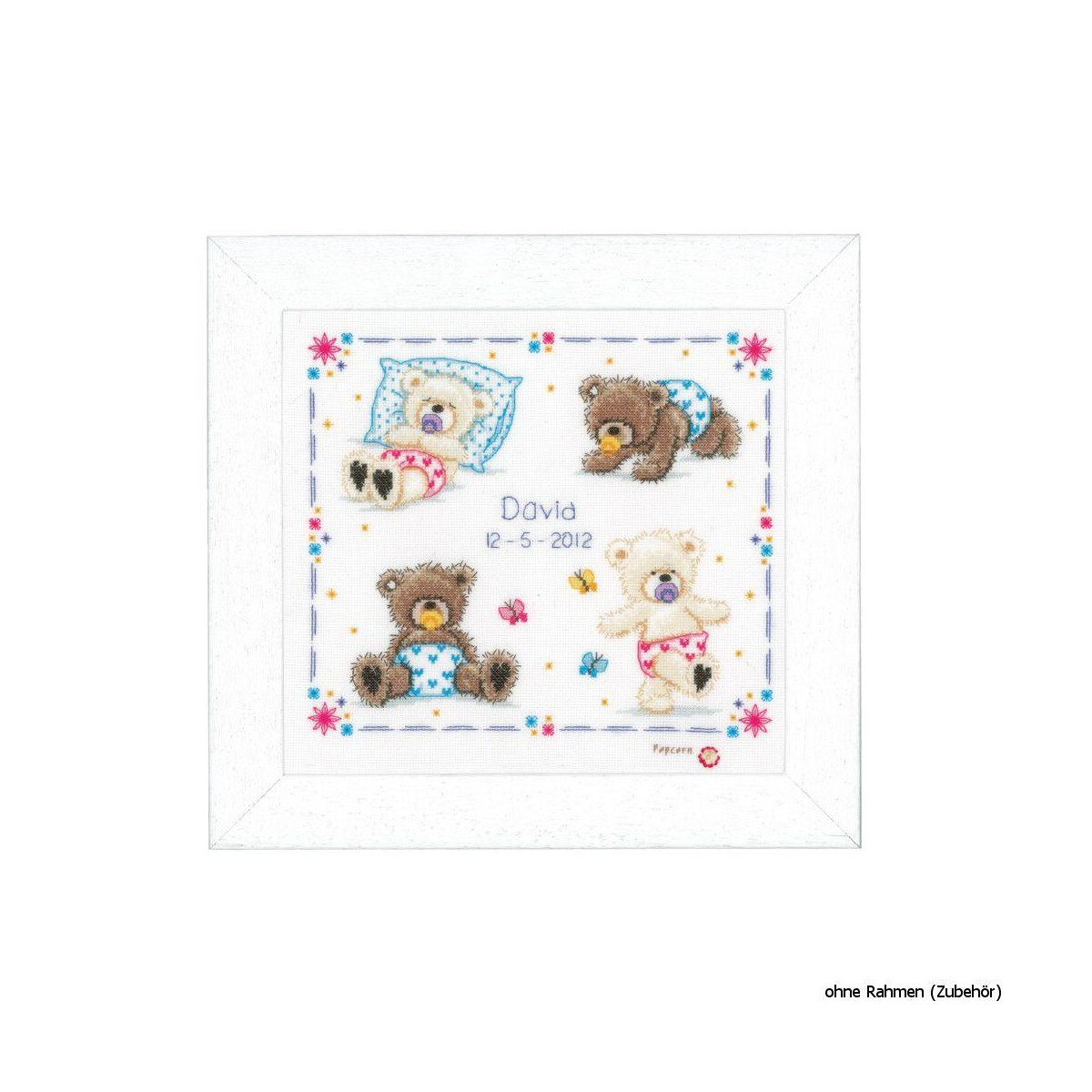 Vervaco cross stitch kit counted "getting...