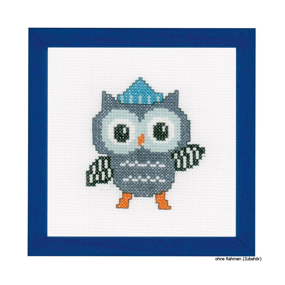 Vervaco cross stitch kit counted "owl with...