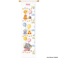Vervaco набор для вышивания счетный крест Измерительная планка "Celebration of Birth