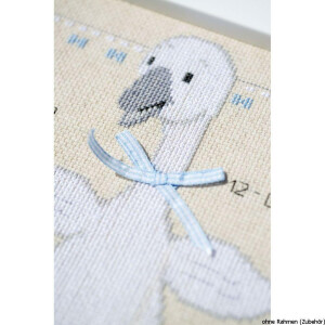 Vervaco cross stitch kit counted "goose with bow", DIY