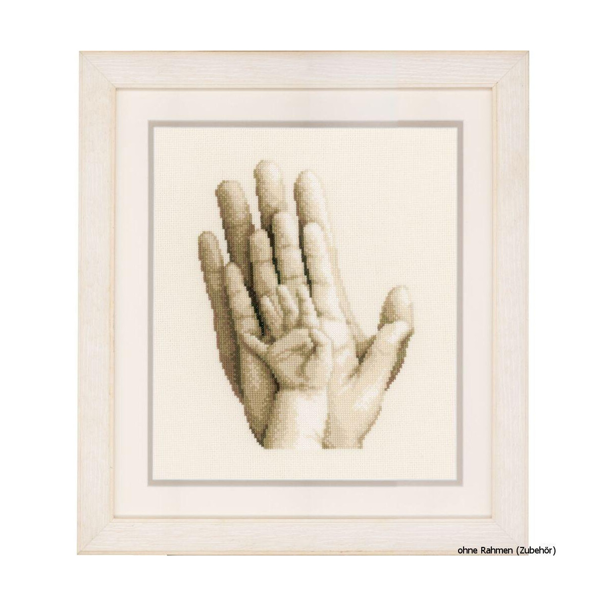 Vervaco Counted cross stitch kit Hands, DIY
