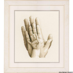 Vervaco Counted cross stitch kit Hands, DIY