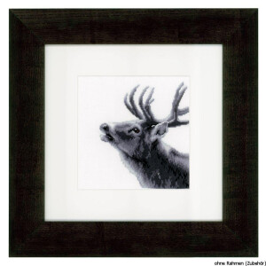 Vervaco Counted cross stitch kit Deer, DIY