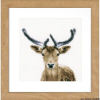 Vervaco Counted cross stitch kit Deer, DIY