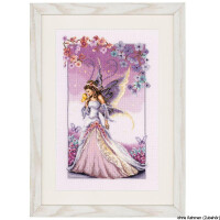 Vervaco Counted cross stitch kit Lilac fairy, DIY