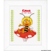 Vervaco cross stitch kit counted "Maja On fly agaric", DIY