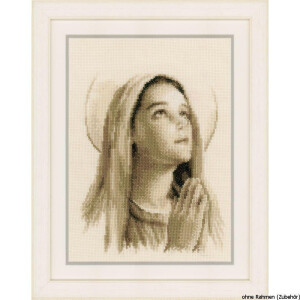 Vervaco Counted cross stitch kit Holy Mary, DIY
