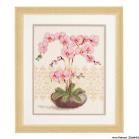 Vervaco Counted cross stitch kit Orchid, DIY
